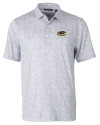 Wisconsin-Milwaukee Panthers Cutter & Buck Pike Constellation Print Stretch Mens Polo Polished Medium Gray Mannequin Thumbnail Image