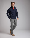 Cutter & Buck Beacon Half-Zip Mens Jacket NVBU PRO_HG 3 Thumbnail Image