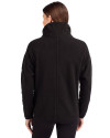 Washington Commanders Cutter & Buck Cascade Eco Fleece Womens Pullover Jacket Black Back Thumbnail Image