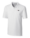 New England Patriots Cutter & Buck Forge Stretch Mens Big & Tall Polo White Mannequin Thumbnail Image