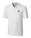 Miami Marlins Cutter & Buck Forge Stretch Mens Big and Tall Polo White Mannequin Thumbnail Image