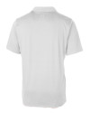 New York Yankees Cutter & Buck Forge Stretch Mens Big and Tall Polo White Mannequin Back Thumbnail Image