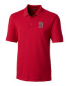 Boston Red Sox Cutter & Buck Forge Stretch Mens Big and Tall Polo Cardinal Red Mannequin Thumbnail Image
