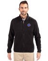 Boise State Broncos Cutter & Buck Cascade Eco Sherpa Mens Big & Tall Fleece Jacket Black Front Thumbnail Image