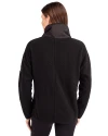 Appalachian State Mountaineers Cutter & Buck Cascade Eco Fleece Womens Full Zip Jacket Black Back Thumbnail Image