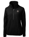 Florida State Seminoles Cutter & Buck Cascade Eco Fleece Womens Pullover Jacket Black Mannequin Thumbnail Image