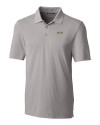 James Madison Dukes Cutter & Buck Forge Stretch Mens Big and Tall Polo Polished Medium Gray Mannequin Thumbnail Image
