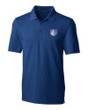 Saint Louis Billikens Cutter & Buck Forge Stretch Mens Big and Tall Polo Tour Blue Mannequin Thumbnail Image