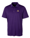 LSU Tigers Cutter & Buck Forge Stretch Mens Big and Tall Polo College Purple Mannequin Thumbnail Image