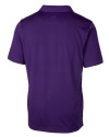 LSU Tigers Cutter & Buck Forge Stretch Mens Big and Tall Polo College Purple Mannequin Back Thumbnail Image