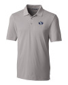 Brigham Young Cougars Cutter & Buck Forge Stretch Mens Big and Tall Polo Polished Medium Gray Mannequin Thumbnail Image