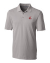 Washington State Cougars Cutter & Buck Forge Stretch Mens Big and Tall Polo Polished Medium Gray Mannequin Thumbnail Image