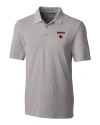 Louisville Cardinals Cutter & Buck Forge Stretch Mens Big and Tall Polo Polished Medium Gray Mannequin Thumbnail Image