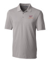 Virginia Tech Hokies Cutter & Buck Forge Stretch Mens Big and Tall Polo Polished Medium Gray Mannequin Thumbnail Image