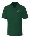 Tulane Green Wave Cutter & Buck Forge Stretch Mens Big and Tall Polo Hunter Green Mannequin Thumbnail Image