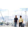 Cutter & Buck Womens CB DryTec Medina Tonal Stripe Polo NVBU_LFS_HG 1 Thumbnail Image