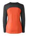 Cutter & Buck Womens Compel Colorblock Long Sleeve Knit Tee CLO_MANNB_HG 1 Thumbnail Image