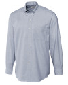 Cutter & Buck Long Sleeve Mens Big & Tall  Nailshead Woven Shirt BU PRO_HG 1 Thumbnail Image