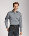 Cutter & Buck Long Sleeve Mens Big & Tall Epic Easy Care Mini Herringbone Shirt CC_PRO_HG 1 Thumbnail Image