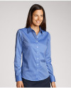 Cutter & Buck Long Sleeve Womens Epic Easy Care Mini Herringbone Shirt FB_PRO_HG 1 Thumbnail Image
