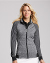 Cutter & Buck Long Sleeve Womens Lena Full Zip BL_PRO_HG 1 Thumbnail Image
