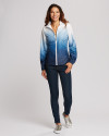 Cutter & Buck Long Sleeve Womens Ombre Full Zip Team Jacket LYN PRO_HG 3 Thumbnail Image