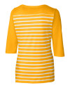 Cutter & Buck Womens Revel Stripe 3/4 Sleeve Knit CLG_MANNB_HG 1 Thumbnail Image