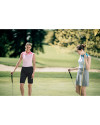 Cutter & Buck Short Sleeve Womens Lauren Stripe Polo RIV_LFS_HG 3 Thumbnail Image