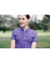 Cutter & Buck Short Sleeve Womens Allegra Printed Polo GPE_LFS_HG 1 Thumbnail Image