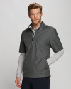 Cutter & Buck Mens Nine Iron Short-Sleeve Half-Zip IRN PRO_HG 3 Thumbnail Image