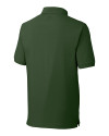 Cal Poly Mustangs Cutter & Buck Advantage Eco Tri-Blend Pique Mens Big and Tall Polo Hunter Green Mannequin Back Thumbnail Image