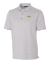 Northern Arizona Lumberjacks Cutter & Buck Forge Heathered Stretch Mens Polo Polished Heather Mannequin Thumbnail Image