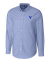 Embry-Riddle Eagles Cutter & Buck Stretch Oxford Mens Long Sleeve Dress Shirt French Blue Mannequin Thumbnail Image