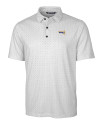 Northern Arizona Lumberjacks Cutter & Buck Pike Double Dot Print Stretch Mens Polo Charcoal Mannequin Thumbnail Image