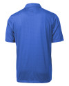 Embry-Riddle Eagles Cutter & Buck Pike Double Dot Print Stretch Mens Polo Chelan Blue Mannequin Back Thumbnail Image