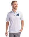 Old Dominion Monarchs College Vault - Cutter & Buck Pike Double Dot Print Stretch Mens Big and Tall Polo Charcoal Front Thumbnail Image