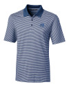 Old Dominion Monarchs College Vault - Cutter & Buck Forge Tonal Stripe Stretch Mens Big and Tall Polo Indigo Mannequin Thumbnail Image