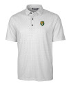 Southeastern Louisiana Lions Cutter & Buck Pike Double Dot Print Stretch Mens Big and Tall Polo Charcoal Mannequin Thumbnail Image