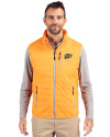 Texas El Paso Miners Cutter & Buck Rainier PrimaLoft® Mens Eco Insulated Full Zip Puffer Vest Satsuma Front Thumbnail Image