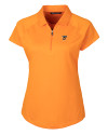 Texas Rio Grande Valley Vaqueros Cutter & Buck Forge Stretch Womens Short Sleeve Polo Orange Burst Mannequin Thumbnail Image