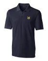 View image 3: Quinnipiac Bobcats Cutter & Buck Forge Stretch Mens Big and Tall Polo Liberty Navy Mannequin