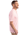 Texas Rio Grande Valley Vaqueros Cutter & Buck Pike Double Dot Print Stretch Mens Polo College Orange Side Thumbnail Image