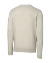 Old Dominion Monarchs College Vault - Cutter & Buck Lakemont Tri-Blend Mens V-Neck Pullover Sweater Oatmeal Heather Mannequin Back Thumbnail Image