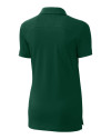 Cal Poly Mustangs Cutter & Buck Advantage Eco Tri-Blend Pique Womens Polo Hunter Green Mannequin Back Thumbnail Image