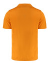 Texas Rio Grande Valley Vaqueros Cutter & Buck Prospect Eco Textured Stretch Recycled Mens Short Sleeve Polo Orange Burst Mannequin Back Thumbnail Image