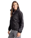 Cutter & Buck Charter Eco Knit Recycled Womens Anorak Jacket BL PROS_HG 1 Thumbnail Image