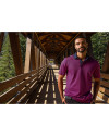 Cutter & Buck Virtue Eco Pique Micro Stripe Recycled Mens Polo GENV_LFS_HG 1 Thumbnail Image