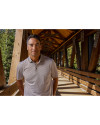 Cutter & Buck Virtue Eco Pique Micro Stripe Recycled Mens Polo POLWH_LFS_HG 3 Thumbnail Image