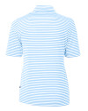 Cutter & Buck Virtue Eco Pique Stripe Recycled Womens Top ALS_MANNB_HG 1 Thumbnail Image