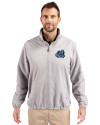 Old Dominion Monarchs College Vault - Cutter & Buck Charter Eco Knit Recycled Big & Tall Full-Zip Jacket Polished Medium Gray Front Thumbnail Image